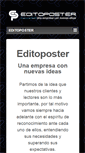 Mobile Screenshot of editoposter.com